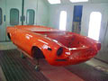 Fiat Spider Orange Paint